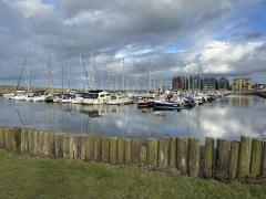 To finish the day at The Braid, near the marina